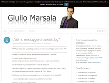 Tablet Screenshot of giuliomarsala.com